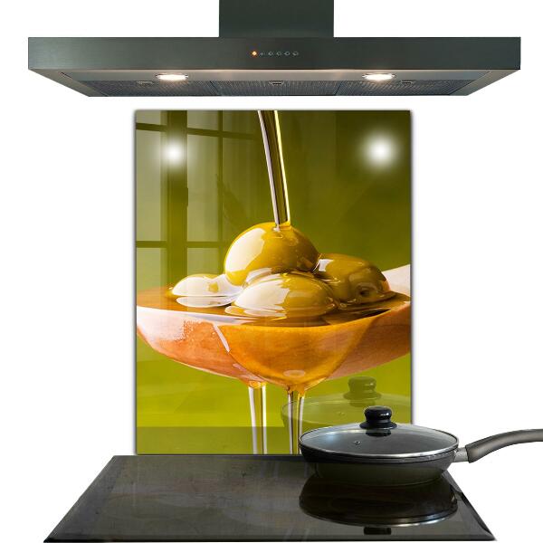 Foto achterwand keuken Versgeperste olijfolie