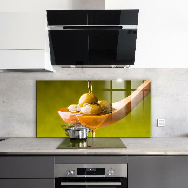 Foto achterwand keuken Versgeperste olijfolie