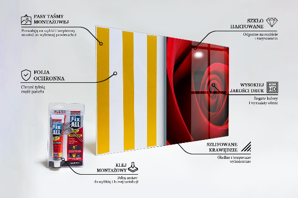 Keuken achterwand glas Rode Roos Liefde