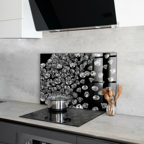 Spatplaat keuken Diamanten Vrienden Vrouwen