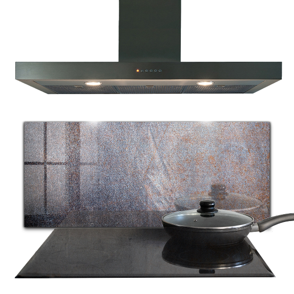 Keuken achterwand glas Vintage metaaltextuur