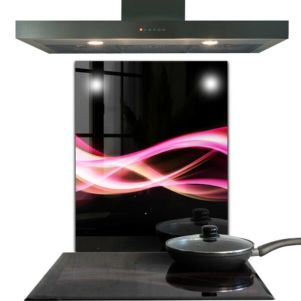 Spatscherm keuken glas Moderne Abstracte Vibratie