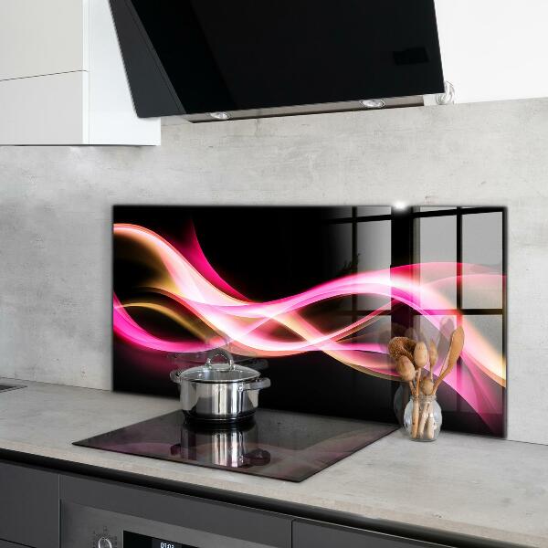 Spatscherm keuken glas Moderne Abstracte Vibratie