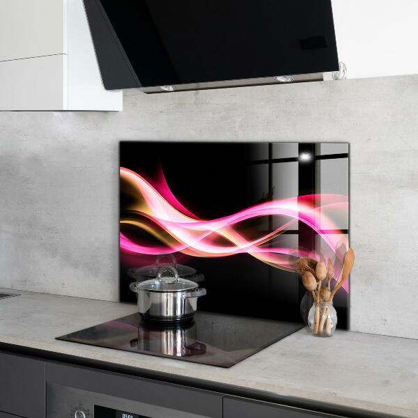 Spatscherm keuken glas Moderne Abstracte Vibratie