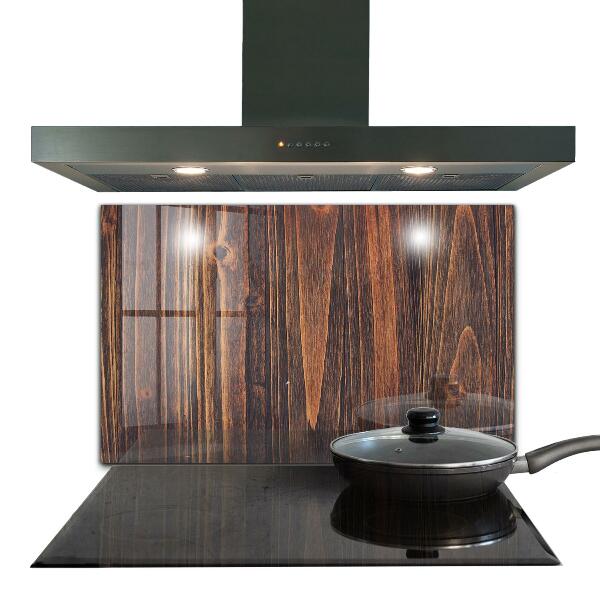 Spatplaat keuken Natuurlijke houtstructuur