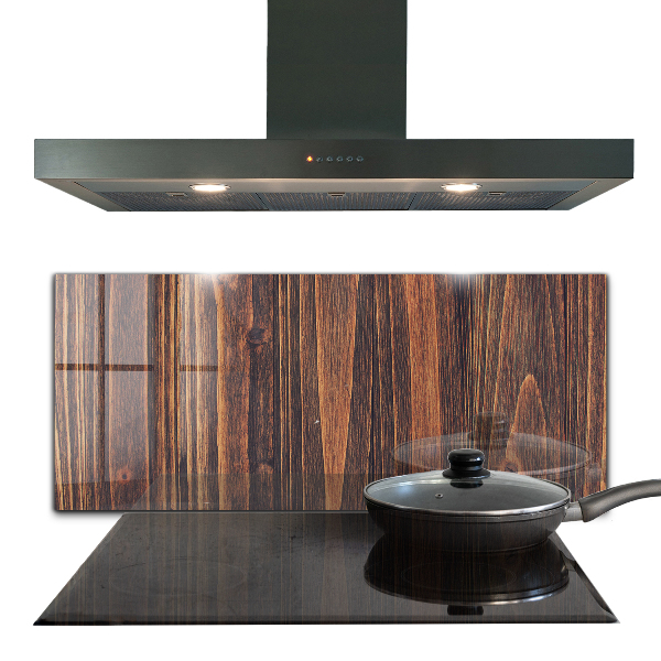 Spatplaat keuken Natuurlijke houtstructuur