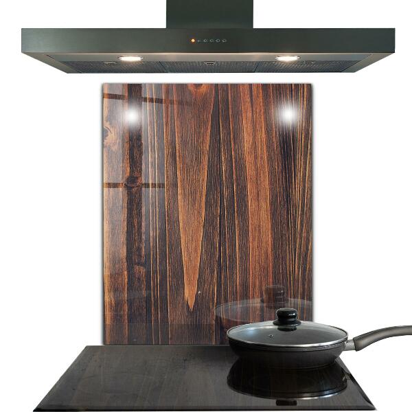 Spatplaat keuken Natuurlijke houtstructuur