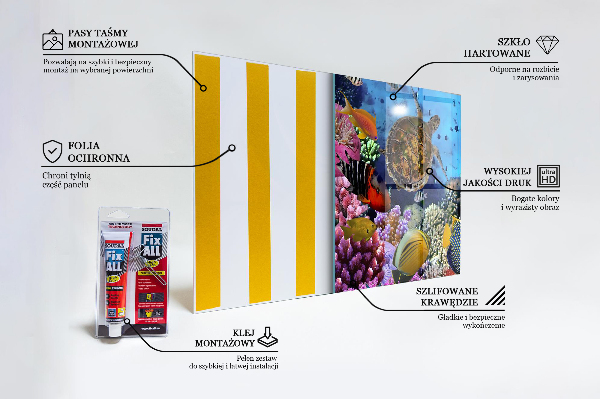 Keuken achterwand glas Caribisch barrièrerif