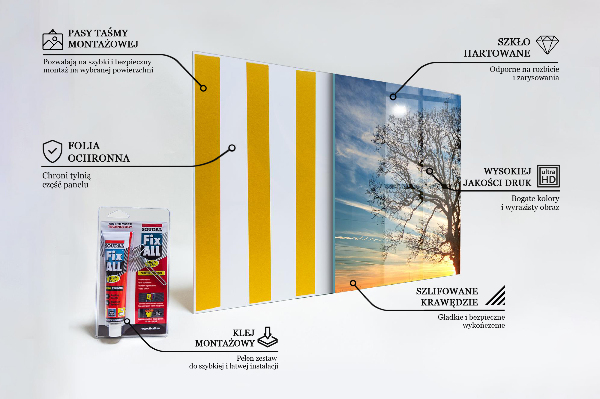 Foto achterwand keuken Landschapsweide in de ochtend