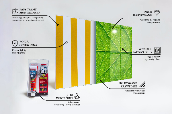 Achterwand keuken Fijne bladdetails