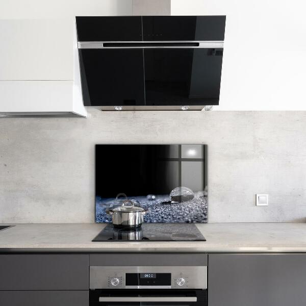 Keuken achterwand glas Een dauwdruppel in de ochtend