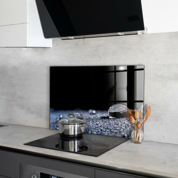 Keuken achterwand glas Een dauwdruppel in de ochtend