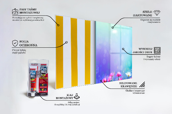 Spatplaat keuken Kleurrijke weide