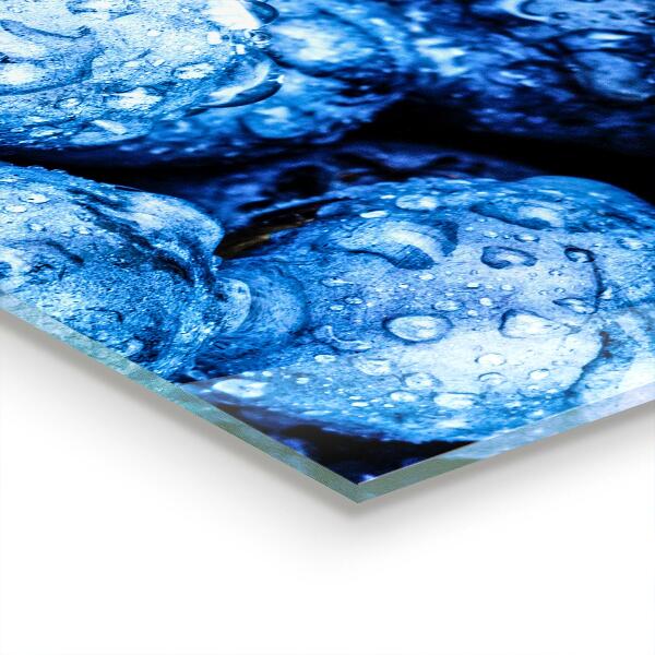 Keuken achterwand glas Rijpe bosbessen