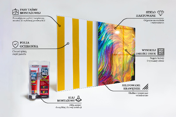 Keuken achterwand glas Artistiek portret van een stel