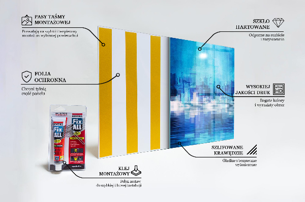 Spatscherm keuken glas Manhattan Panorama New York