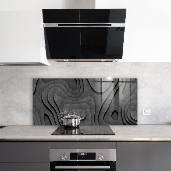Achterwand keuken Abstracte grijze textuur