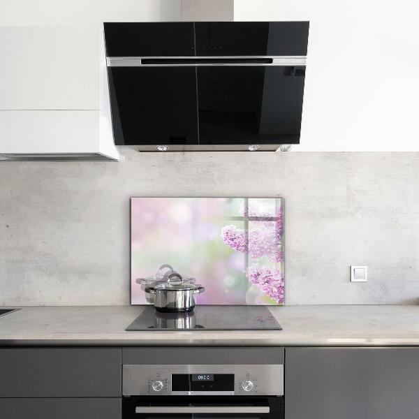 Foto achterwand keuken Bloeiende zomersering in de tuin