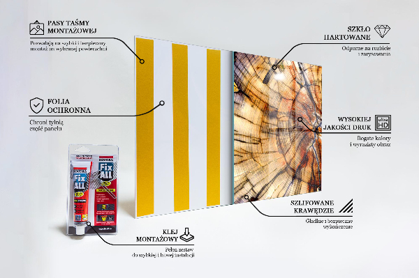 Spatplaat keuken Natuurlijke houtnerf