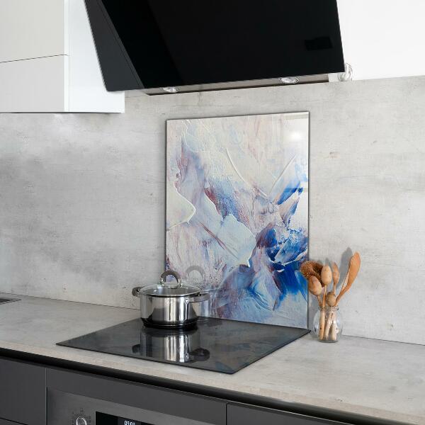 Spatplaat keuken Abstracte verftextuur