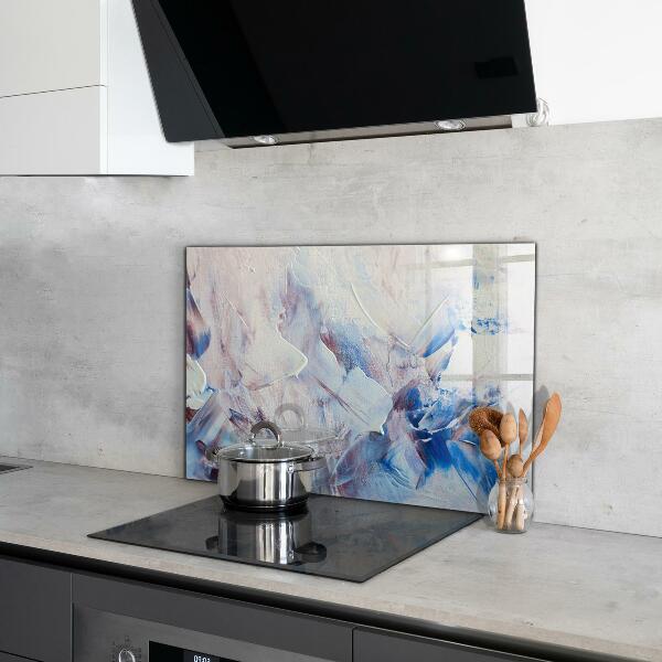 Spatplaat keuken Abstracte verftextuur