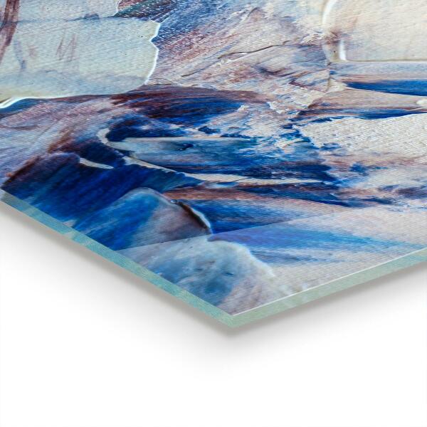 Spatplaat keuken Abstracte verftextuur