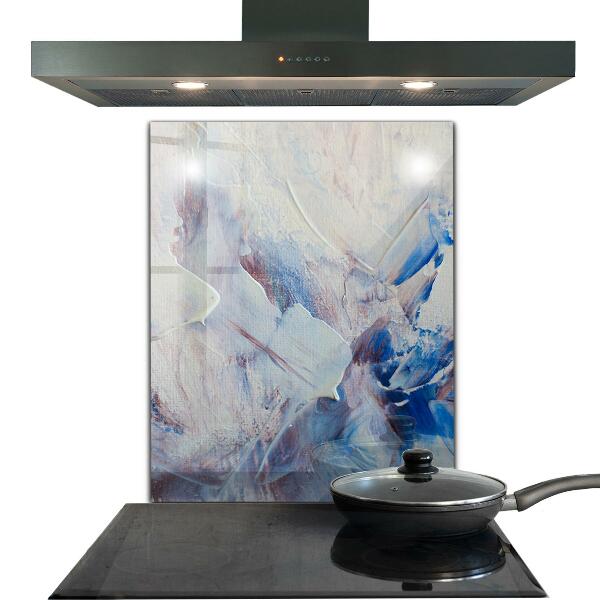 Spatplaat keuken Abstracte verftextuur