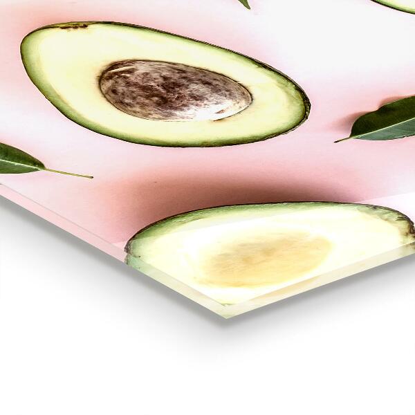 Achterwand keuken Samenstelling van avocado