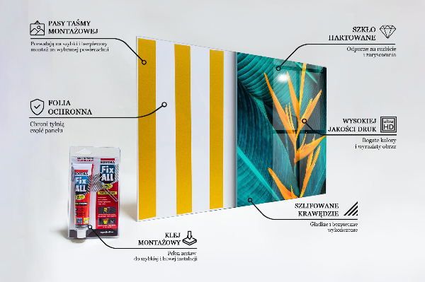 Achterwand keuken Tropische exotische bloem