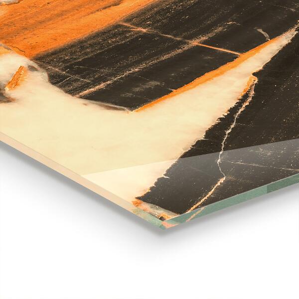 Spatscherm keuken glas Natuursteen samenstelling