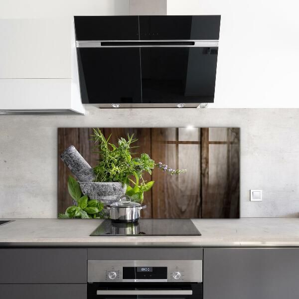 Spatplaat keuken Stenen specerijenvijzel