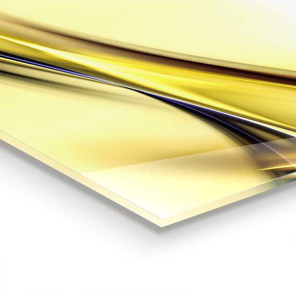 Achterwand keuken Energiegolfabstractie