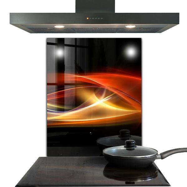 Foto achterwand keuken Abstracte vibrerende energie