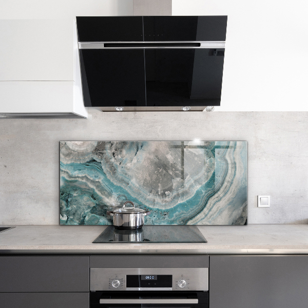 Keuken achterwand glas Abstracte werveling van kleurpatroon