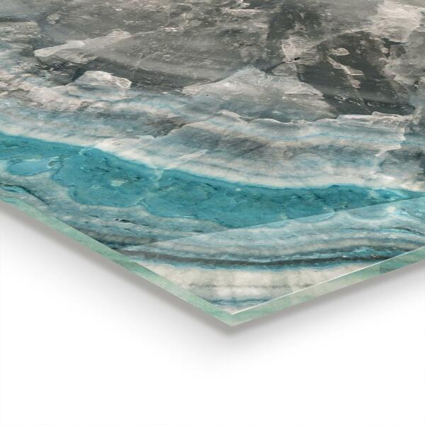 Keuken achterwand glas Abstracte werveling van kleurpatroon