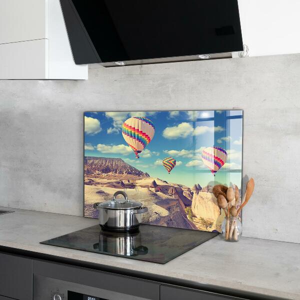 Keuken achterwand glas Cappadocië Ballonnen Turkije