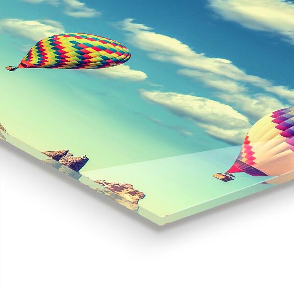 Keuken achterwand glas Cappadocië Ballonnen Turkije