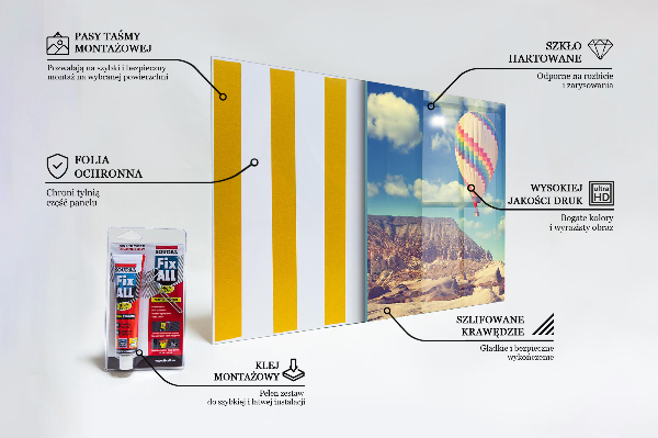 Keuken achterwand glas Cappadocië Ballonnen Turkije