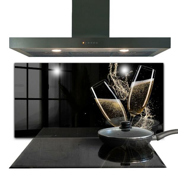 Achterwand keuken Champagneavondtoast