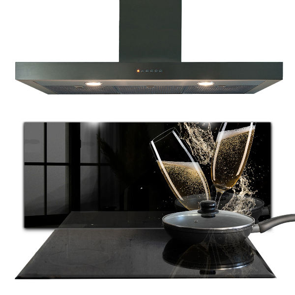 Achterwand keuken Champagneavondtoast