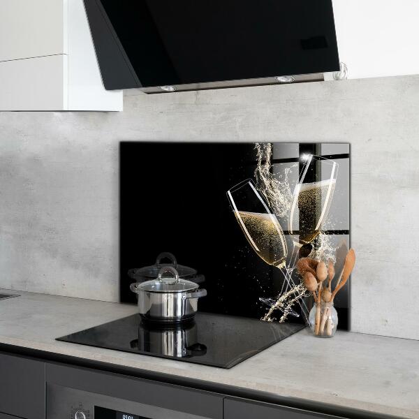 Achterwand keuken Champagneavondtoast