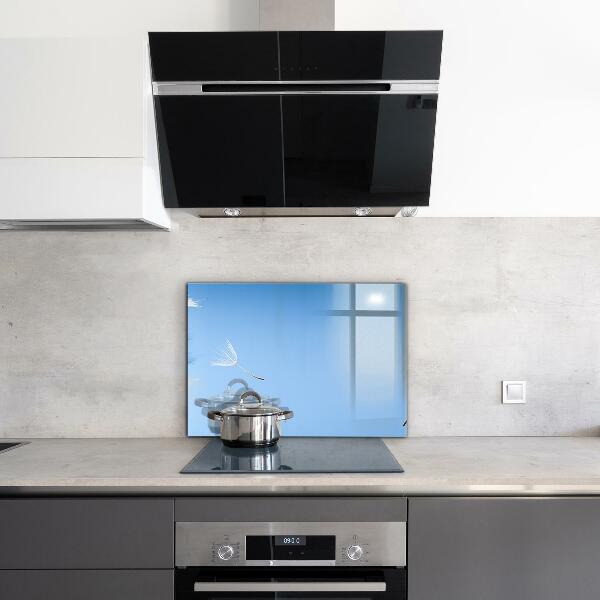 Foto achterwand keuken Tere paardenbloemen