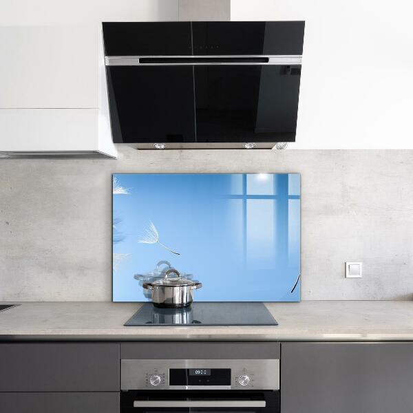 Foto achterwand keuken Tere paardenbloemen