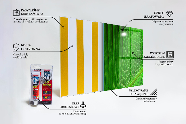 Spatplaat keuken Tropisch palmblad