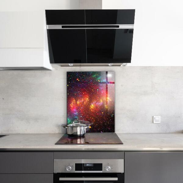 Foto achterwand keuken Galaxy Chaos Fantasy