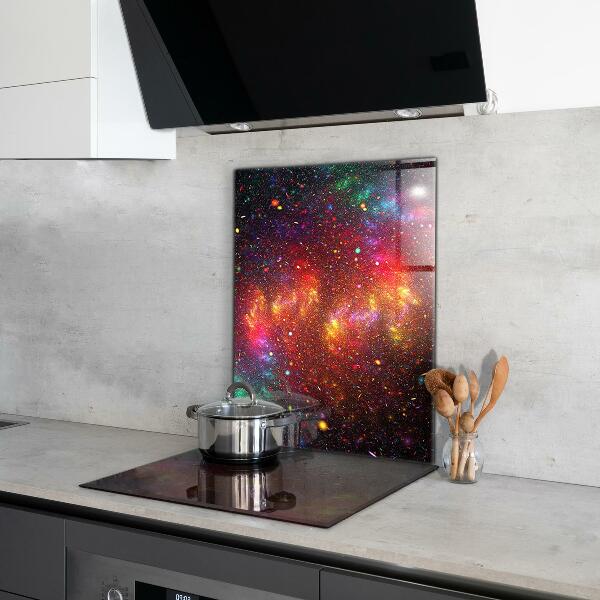 Foto achterwand keuken Galaxy Chaos Fantasy