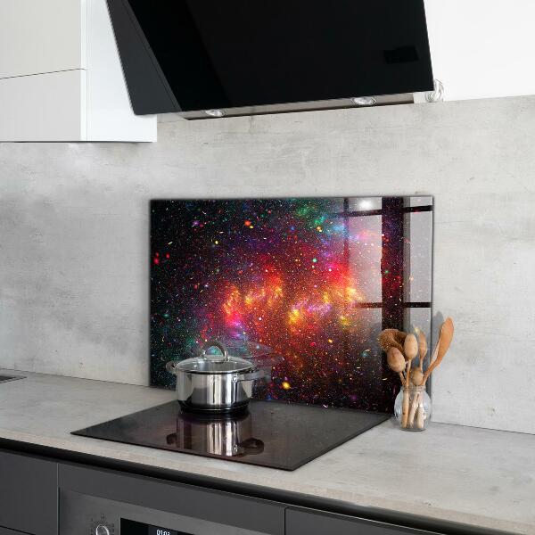 Foto achterwand keuken Galaxy Chaos Fantasy