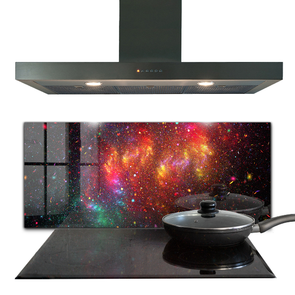 Foto achterwand keuken Galaxy Chaos Fantasy