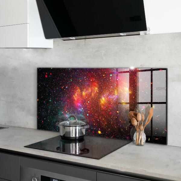 Foto achterwand keuken Galaxy Chaos Fantasy