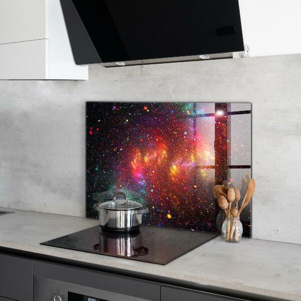 Foto achterwand keuken Galaxy Chaos Fantasy